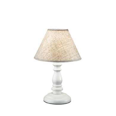 Белая настольная лампа PROVENCE TL1 SMALL Ideal Lux 003283