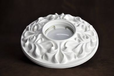 Белый светильник гипсовый Navek NV-002